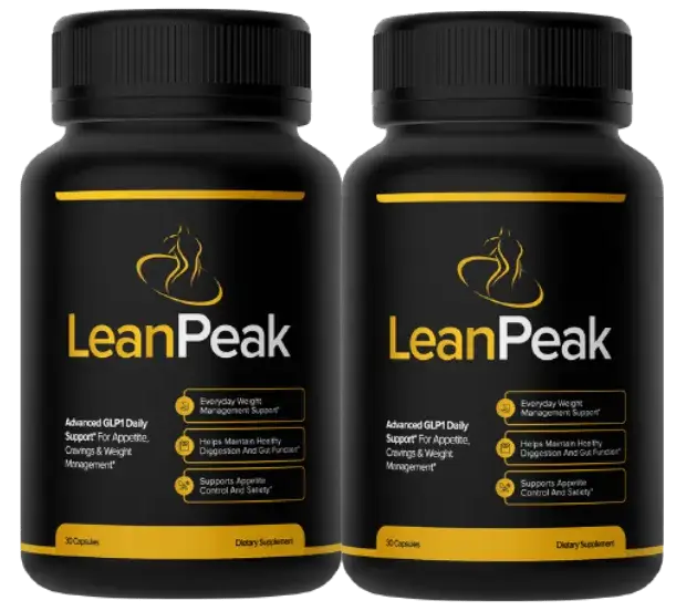 LeanPeak premium quality formula badge